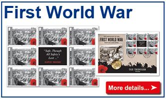 First World War coins & stamps